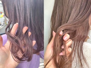 リトル 心斎橋(little)の写真/ケアブリーチでダメージを最小限に。デザインも質感も妥協しないカラー提案へ【心斎橋】