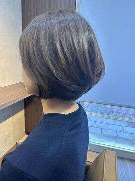 キルト ヘアーアンドライフ(kiluto hair and life) スタイリング剤無しボブ