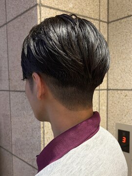 ゴーズゴー 吉祥寺(e)店(go s go) ニュアンスパーマ/メンズカット/センターパート/波巻きパーマ