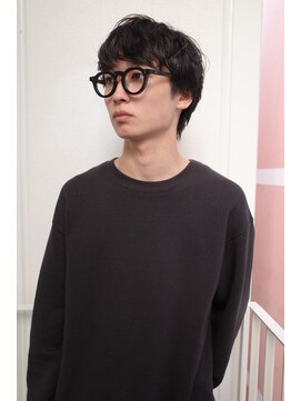 ヨー(Yoh-) 【ニュアンスショート/ササキケイスケ】パーマ/メンズショート