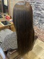 アグ ヘアー マリン 田辺店(Agu hair marine) ローブリーチ(ブリーチ一回履歴から)深めマットグレージュ
