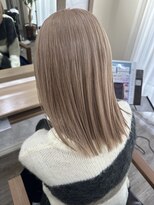 ラウラアンドロー(LAURA&RO) ミルクティーベージュダブルカラーインナーカラーケアブリーチ