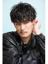 AI TOKYO+Sea MEN'S横浜 MEN'Sパーマ/MEN'Sカット【アイトーキョープラスシーメンズ】 ラウンドマッシュ/シャドウパーマ/ツイストスパイラル/縦落ち