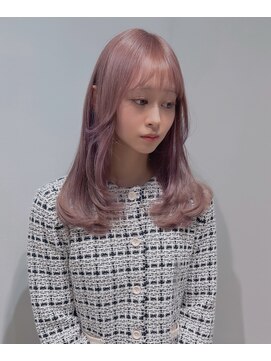 ラキング ギンザ トウキョウ(LAKING GINZA) イメチェン/ピンクベージュ/アンブレラカラー/前髪/銀座