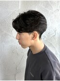 MEN’S HAIR/サーフカール/刈り上げセンターパート/群馬高崎