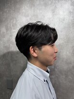 スピン 本八幡(SPIN)&nbsp;MEN’S HAIR/サーフカール/刈り上げセンターパート/本八幡