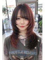 ユニークノベル 中央林間(unique novel)&nbsp;★まとまりレイヤー×暖色レッド×デザインカラー