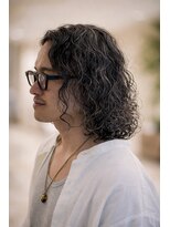 CYAN MEN’S 矢場町/メンズ/メンズパーマ&nbsp;メンズスパイラルパーマ×ロングヘア【栄/矢場町/メンズパーマ】