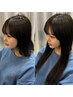 【ボブの方おススメ京都最安値】プルエクステダイヤモンド毛質100本＋カット