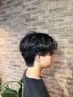 【藤田指名・学割U24】カット+シャドウパーマ+シェービング¥13750
