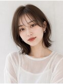 小顔くびれレイヤーボブ
