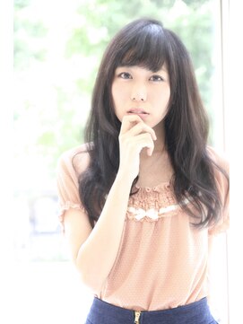 アルターリアン(aL ter LieN) 黒髪☆ナチュラルウェーブ ロング TAKU