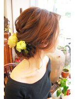 ベル(BELL)&nbsp;ウェディングヘア／ウェディングドレス髪型/【BELL桜新町/用賀】