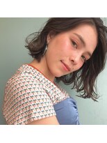 ポテト(potato)&nbsp;ゆるふわボブ × 透明感カラー