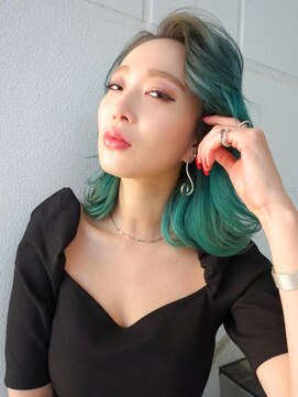 フロール(Flor) 【flor 戸塚】*グラデーション+オーロラグリーン*