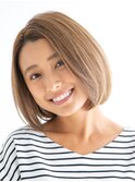小顔ナチュラルボブ
