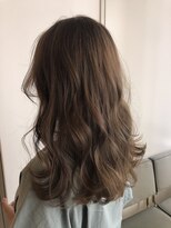 オーストヘアーフィガロ 本通り店(Aust hair Figaro) セミロング×ミルクティー