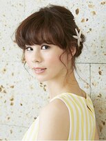 トップヘアー ガーデンヴィラ 安城(Garden Villa)&nbsp;夏の涼しげガーリーアレンジ