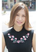 大人可愛い、色気、小顔カットひし形シルエット【錦糸町】