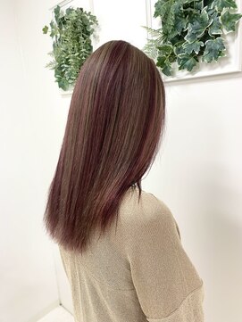ヘアバイプルーヴ(Hair by PROVE) グレージュオンレッドバイオレット