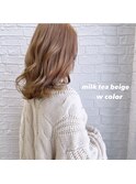 milk tea beige