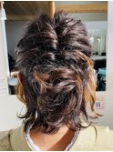 入学式ヘアセット