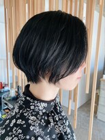 エガク(egaku)&nbsp;大人くびれショート　ダークカラー