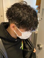 ウェイビーエフティフィフス 横浜西口(WAVEY ft.fifth)&nbsp;ツイストスパイラルパーマ波打ちパーマツーブロックマッシュ