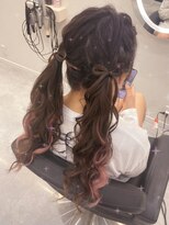 ヘア サロン クラン ソア 心斎橋店(hair salon clan soar) ツインテール 【クランソア】ヘアセット/ヘアメ/心斎橋