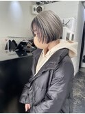 10代/20代/30代/ホワイトグレージュ/ミニウルフ／モード