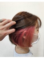 トリコ(toricot) toricot guest hair【インナーカラー/ピンク】