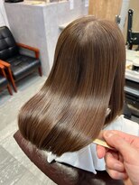 アディクト 東陽町西口(addict)&nbsp;ツヤツヤ髪になる髪質改善＿チョコブラウン＿ロング［東陽町］