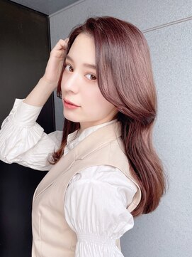 アルバム 新宿(ALBUM SHINJUKU) くびれヘア_ピンクベージュインナーグレージュ_39134