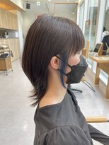 ヘアーアンドスパ メル(hair&spa m.e.l by origami)&nbsp;ミディアムレイヤー×インナーカラー