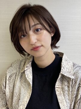 ルルディ バイ アフロディーテ銀座(luludi by APHRODITE) グレージュカラー/斜めバング/シルキーベージュ/銀座/髪質改善