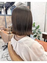 ベレッタ 松井山手店(veretta.)&nbsp;切りっぱなしボブ   【小野山 香苗】