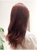 ブリーチなしWカラー/パープルピンク/大人可愛い/高明度/高発色