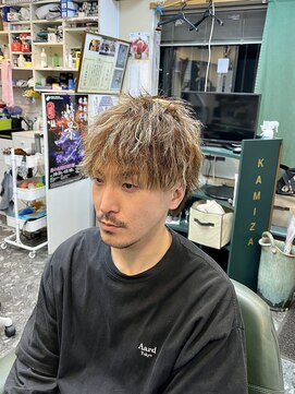 髪座 ツイストスパイラル&メッシュ