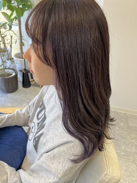 パラゴ(PARAGO.) 《城東区/緑橋/女性サロン》グレージュ×ラベンダー