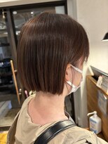 ヌーバイアンドライフ(NU. by and life)&nbsp;ミニボブ[カーキベージュ/ことりベージュ/アッシュオリーブ]