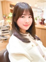 ルエ(rue) レイヤーカットマッシュショートボブウルフカット韓国◎前髪あり