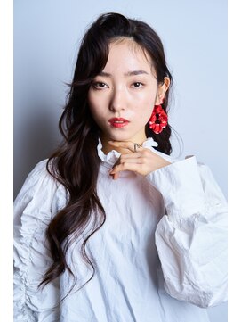 ユニックス イオンモール北戸田店(UNIX) うる艶ロング[アッシュブラック/ニュアンスカラー]◎30代40代