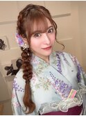 浴衣ヘアセット