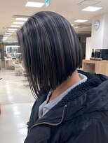 デザインハイライトオージュア透明感外国人風銀座有楽町ブリーチ