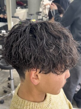 エデアンホンテン メンズサロン(EDEAN 本店 (旧:EDEAN 上通)) 熊本メンズカット 波巻きスパイラル マッシュ MEN'S HAIR