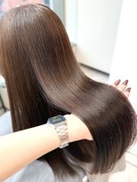 セシル(SECYL)&nbsp;tsugumi》髪質改善艶カラー/メルティーブラウン