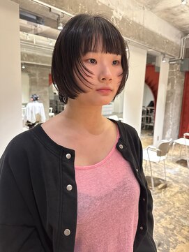 ハマモト レイヤーマッシュボブ