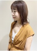 ボブ×シアーベージュ