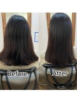 アミエ(ami e)&nbsp;スパケアコース+カット・髪質改善・縮毛矯正・白髪染め