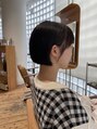 クラップス 金沢文庫店(CLAPS)&nbsp;髪の毛の生え方をよく見てカットして簡単にまとまるボブ♪